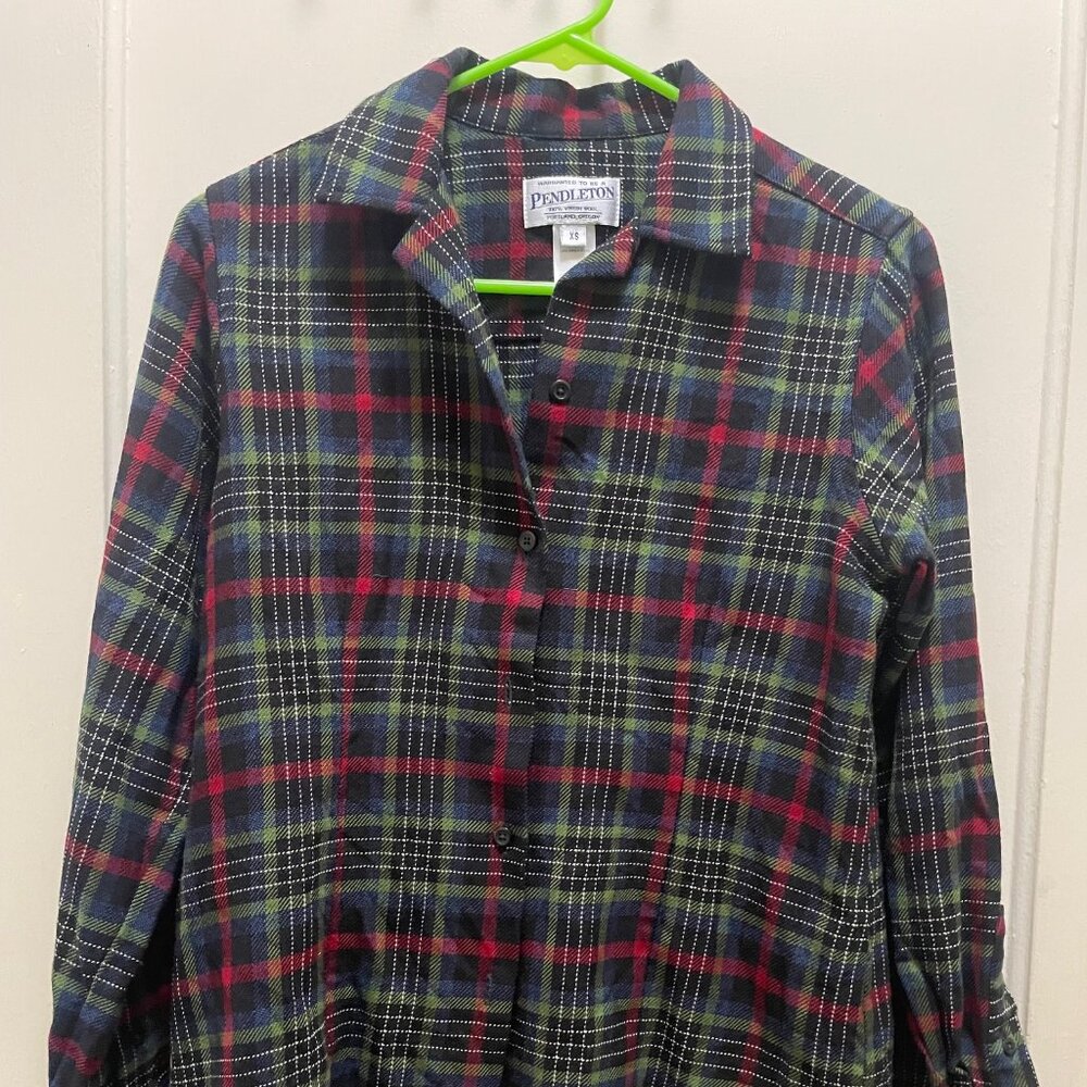 Pendleton 100% Wool button down shirt, Women's XS
